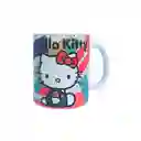 Mug Hello Kitty Rectángulos 11 Oz.