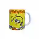 Mug Bob Esponja Música 11 Oz.