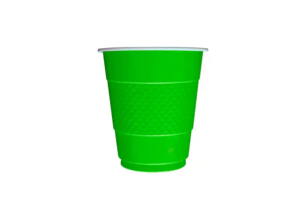 Sempertex Vaso Deluxe Unicolor Verde Lima 7oz