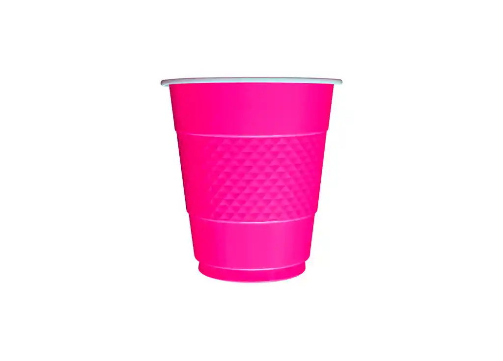 Sempertex Vaso Deluxe Unicolor Fucsia 7oz