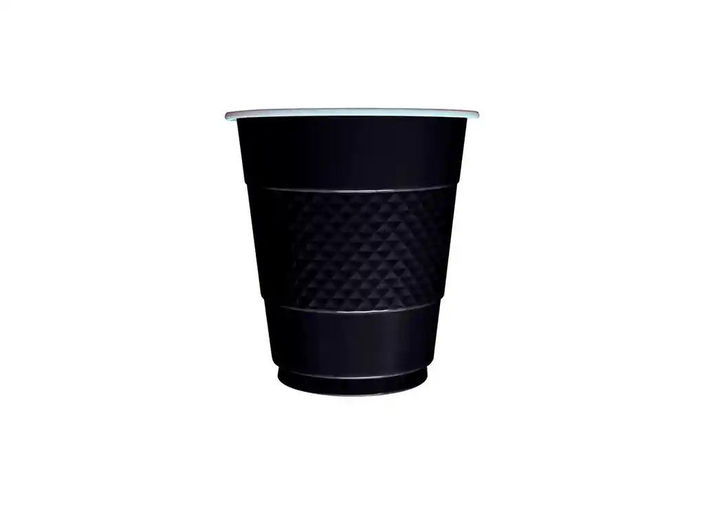 Sempertex Vaso Deluxe Unicolor Negro 7oz