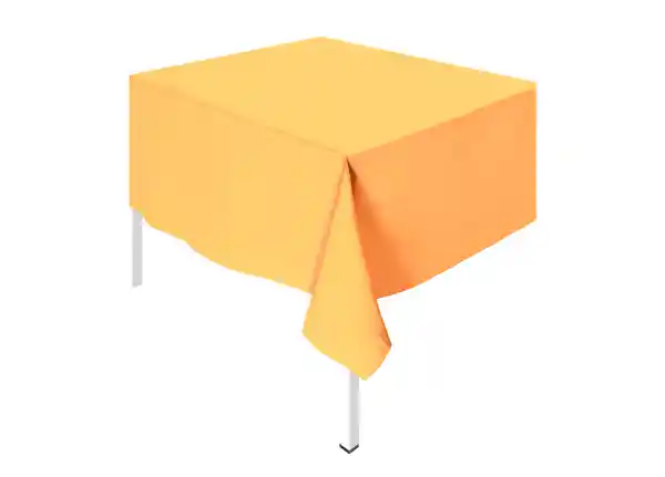 Mantel Plastico Naranja