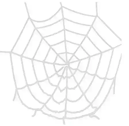 Halloween Telaraña Blanca