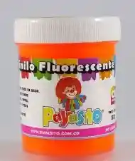 Pintura Vinilo Acrilico Fluorescente Naranja 80gr