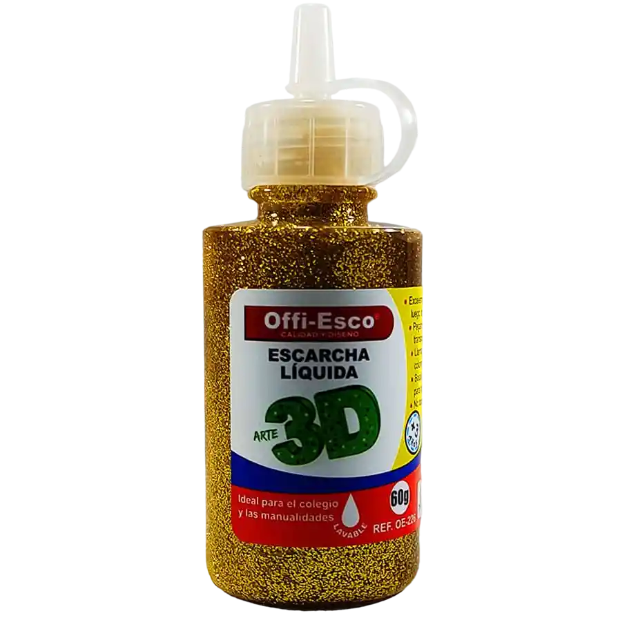 Escarcha Offiesco Liquida Dorada 60g