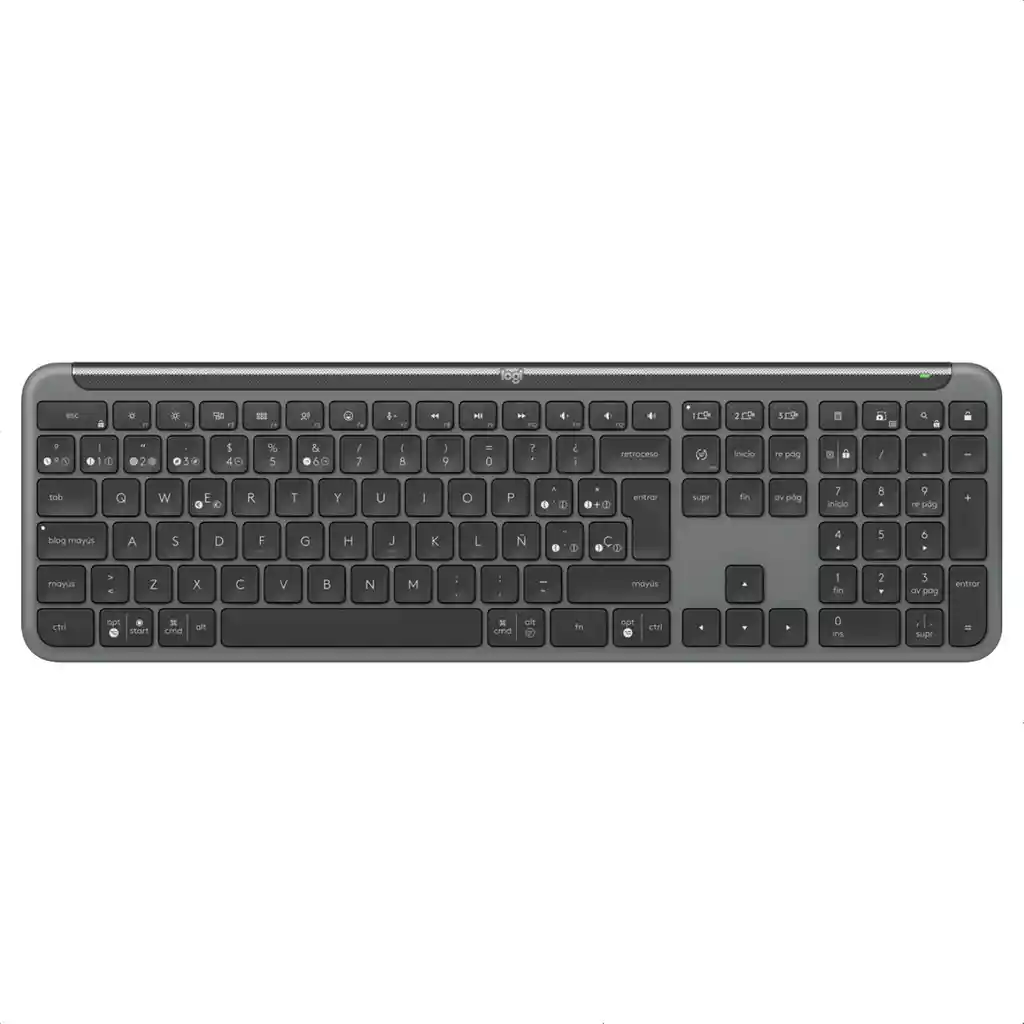 Teclado Bluetooth Logitech Signature Slim K950 Bolt Negro