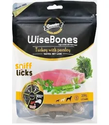 Wisebones Pavo Y Perejil 200gr Small