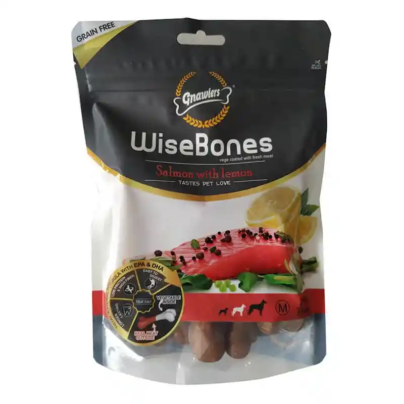 Wisebones Salmon Y Limon 200gr Medium