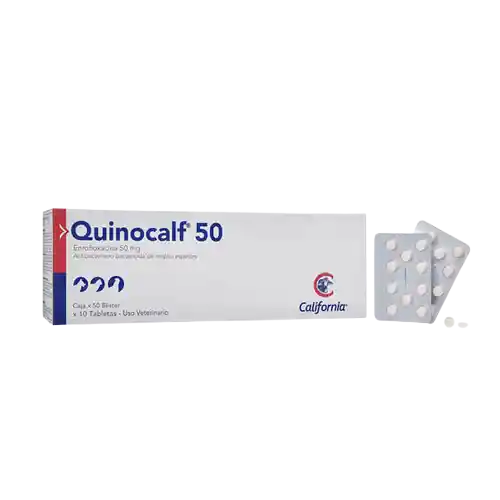 Quinocalf 50 Mg Sobre X 10 Tabletas