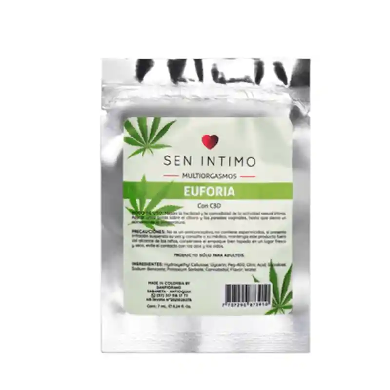 Multiorgasmos Euforia Sachet X 7 Ml Sen Intimo