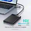 Carcasa De Disco Duro Externo 2.5 Usb-a A Micro Usb 6 Gbps