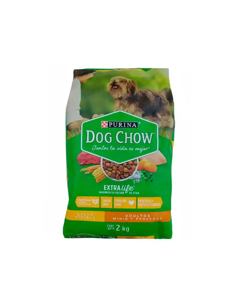 Dog Chow Adultos Minis Y Pequeños 2kg