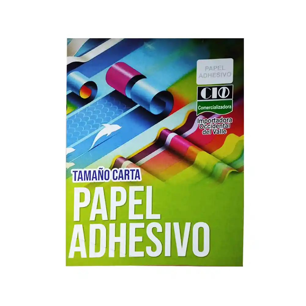 Papel Adhesivo Carta X10 Unidades