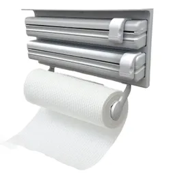 Dispensador Triple De Papel Para Cocina 3 En 1