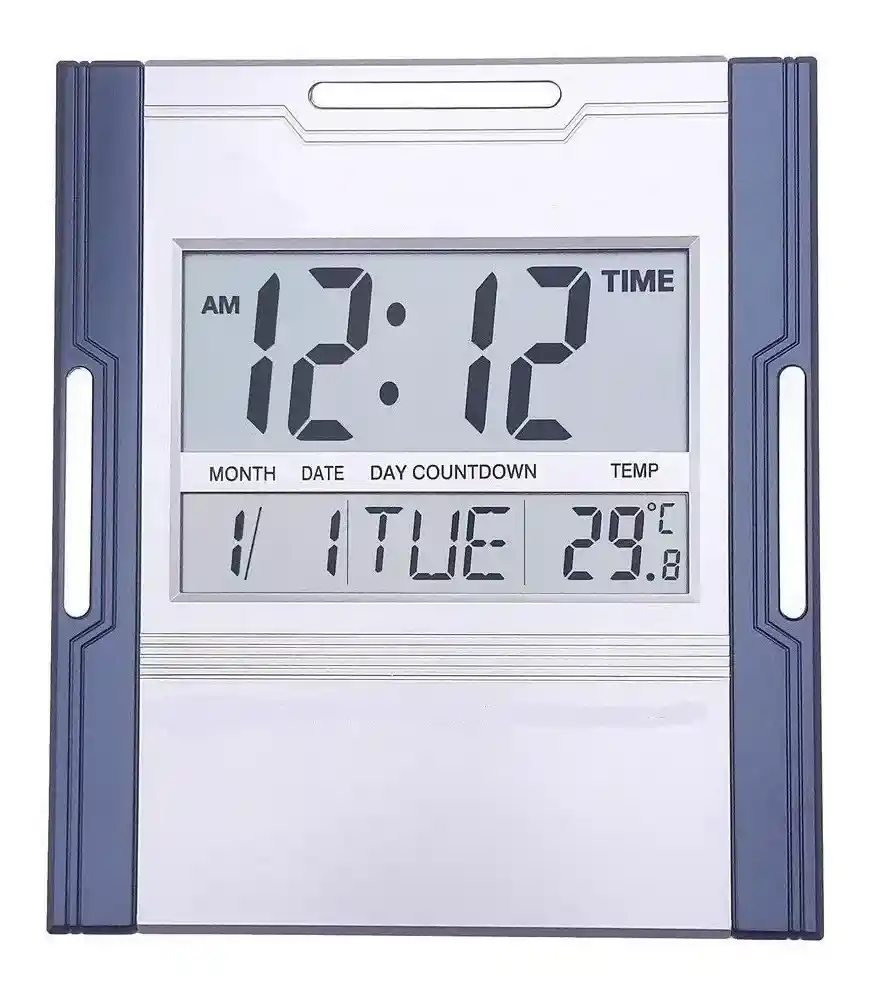 Reloj Kadio Termometro Alarma Calendario Digital Kd-381on