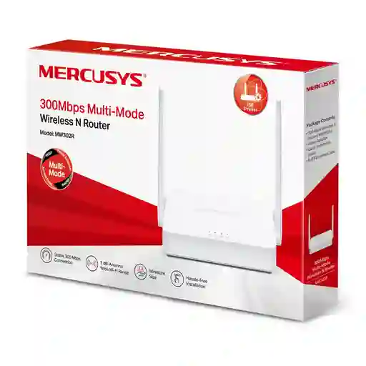 Router Mercusys Mw302rn 300mbps 2 Antenas