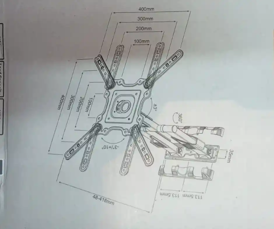 Soporte Tv 32-55 Con Extension