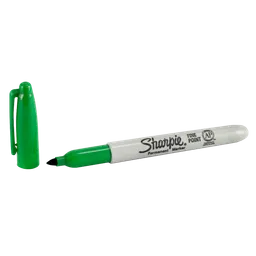 Sharpie Marcador Permanente Punta Fina Verde