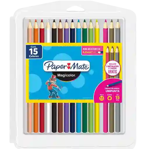 Paper Mate Colores Magicolor Doble Punta X 15