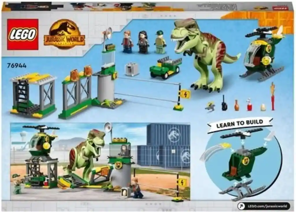 Lego 76944 T. Rex Dinosaur Breakout 140pzs