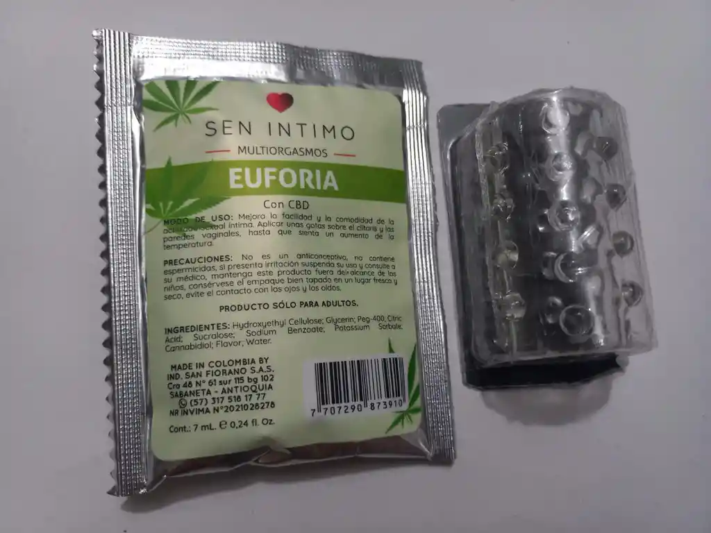 Funda + 1 Multiorgasmo Cannabis