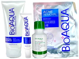 Kit Anti Acne X3 Y Esencia Acido Salicílico Bioaqua