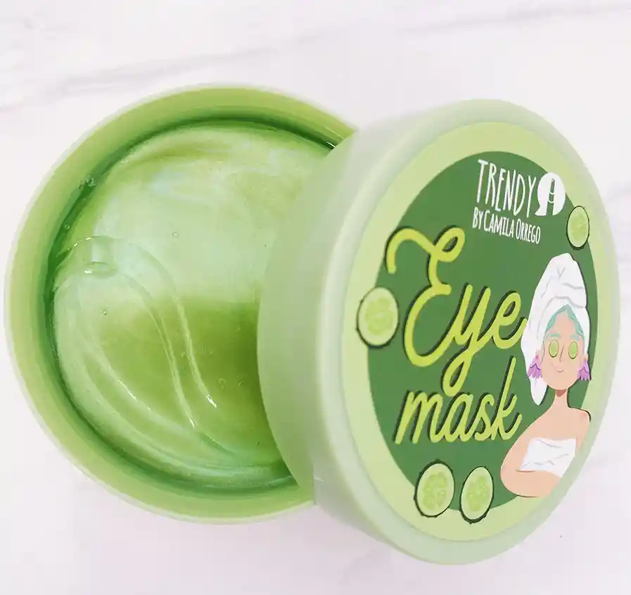 Mascarilla Para Ojos En Hidrogel De Pepino Trendy