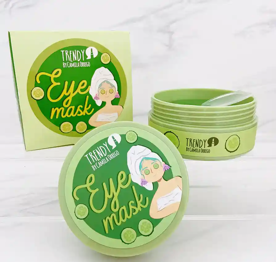 Mascarilla Para Ojos En Hidrogel De Pepino Trendy