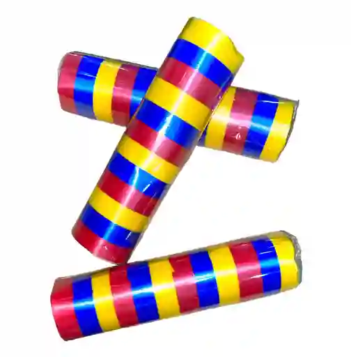 Serpentina Colombia Tricolor Copa America X 3