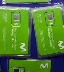 Sim Card Movistar Activa + Paquete Todo Incluido 30 Días 65 Gb