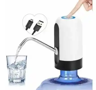 Dispensador Automatico De Agua Para Botellon Grande Recargable Usb