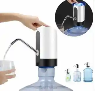 Dispensador Automatico De Agua Para Botellon Grande Recargable Usb