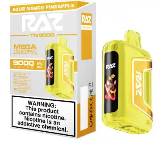 Raz 9000 Sour Mango Pineapple