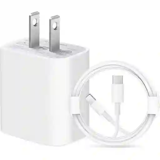 Cargador Iphone 25w Carga Rapida + Cable