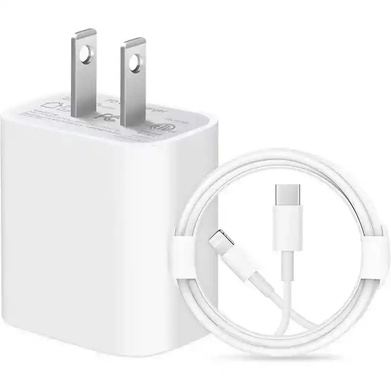 Cargador Iphone 25w Carga Rapida + Cable