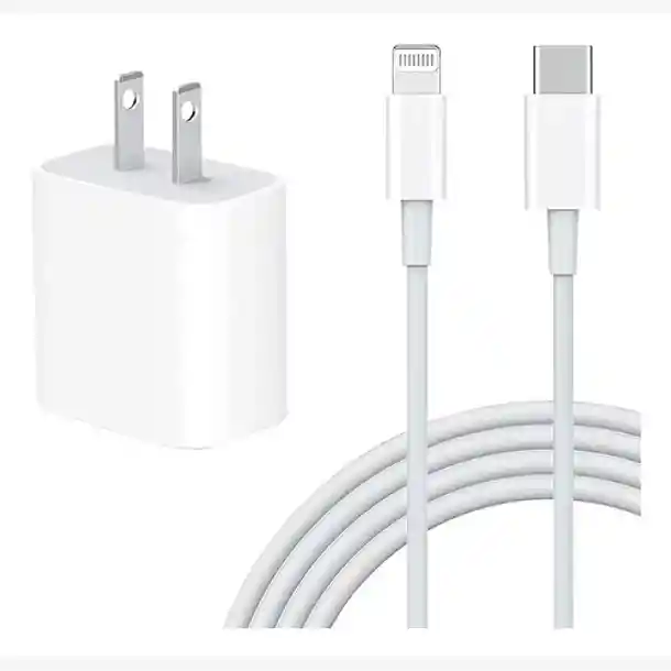 Cargador Iphone Carga Rapida 20w + Cable