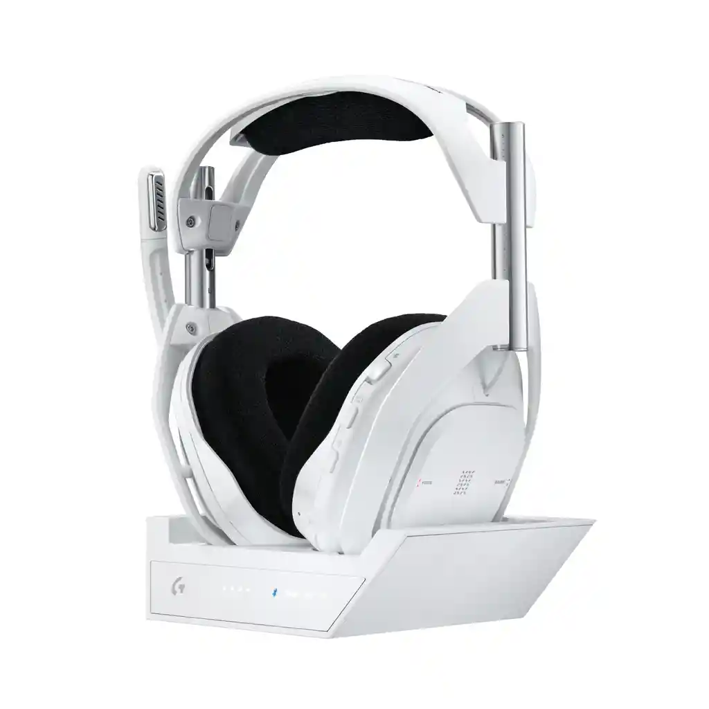 Diadema Gamer Inalámbrica + Base Logitech Astro A50 X Wht