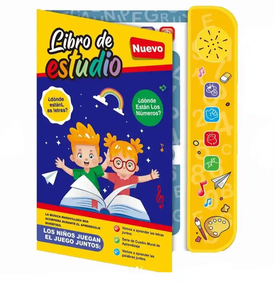 Libro De Estudio Didáctico Español Para Niños