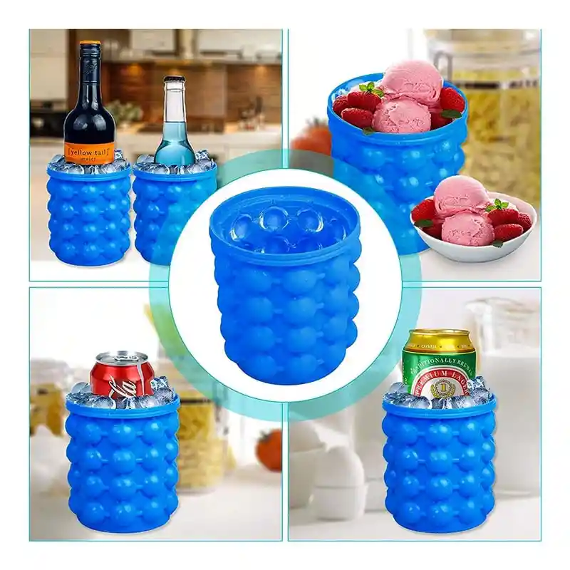 Hielera Ice Cube Maker Genie Cubeta Hielo