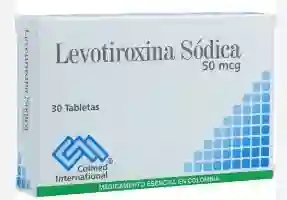 Levotiroxina Sodica 50 Mcg X 30 Tab