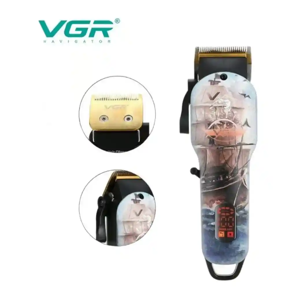 Maquina De Peluquería Inalámbrica Vgr 689 Inalambrica