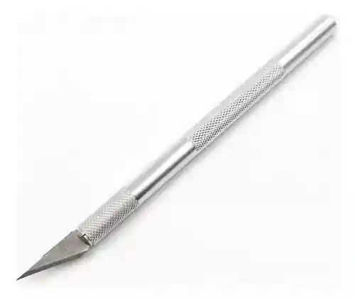 Perfilador/lápiz De Precisión Tipo Bisturí De Aluminio + 5 Hojas Repuesto