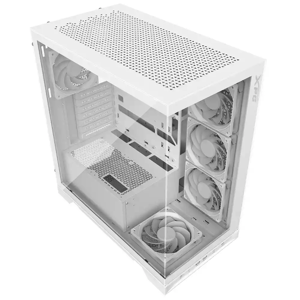 Caja Atx Xpg Invader X Blanco (5 Fans)