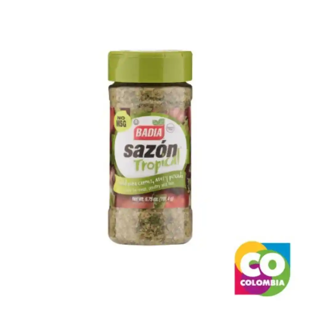 Sazon Tropical Badia 6/191gr