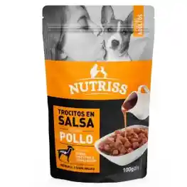 Nutriss Pouch Perros Adultos Trocitos En Salsa Sabor A Pollo