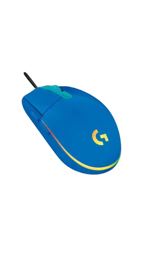 Logitech Gamer Mouse G203 8000dpi Azul