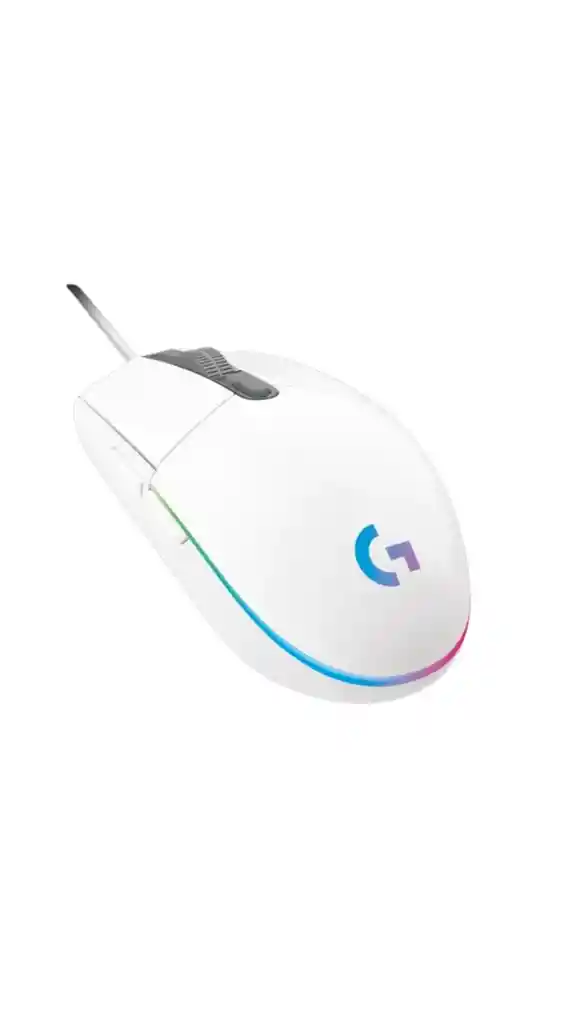 Logitech Gamer Mouse G203 8000dpi Blanco