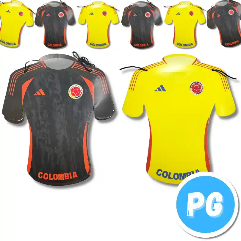 Guirnalda Copa America 2024 Camisetas Colombia Decoracion