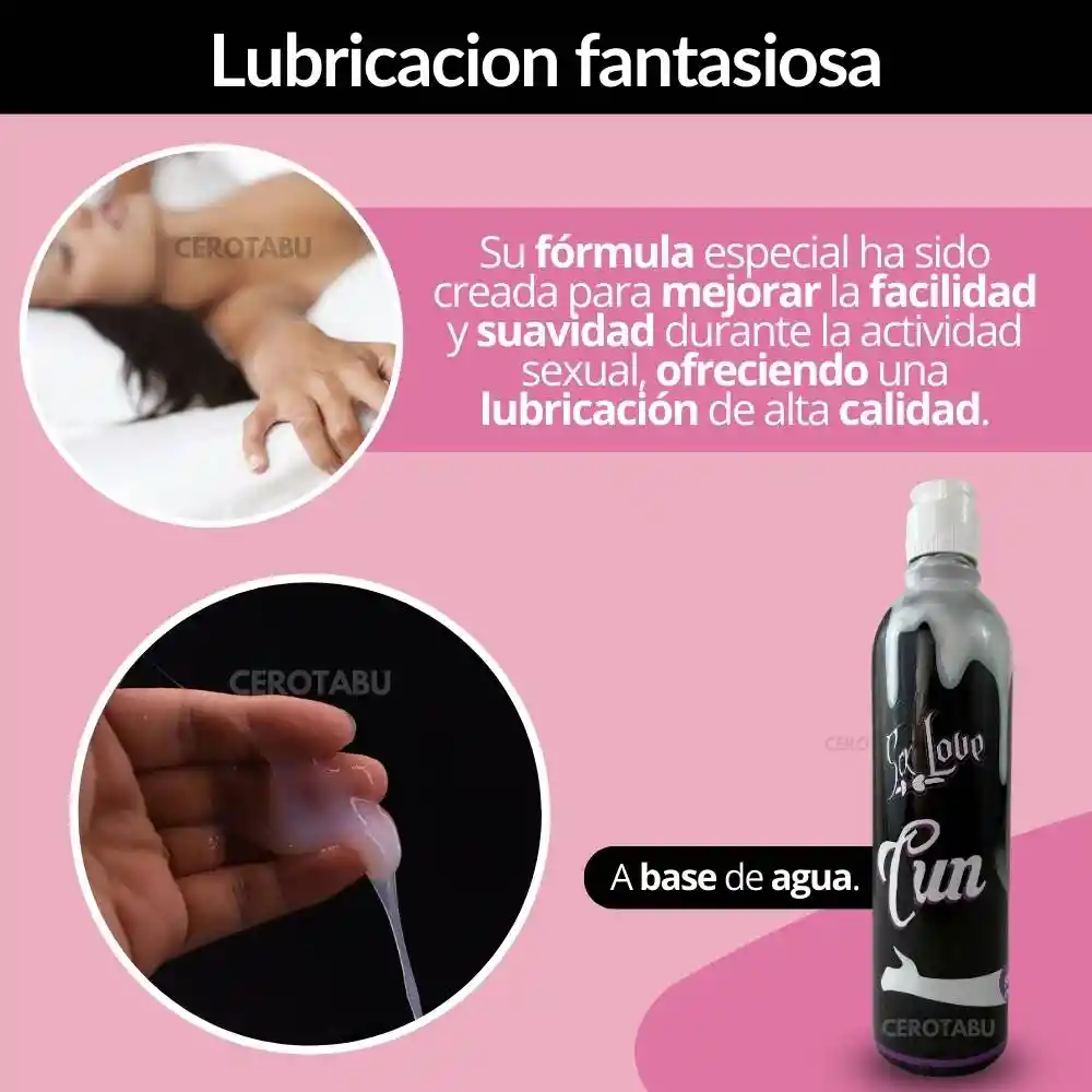 Lubricante Anal + Neutro Vaginal + Cum Squirt 120 C/u Kit X3