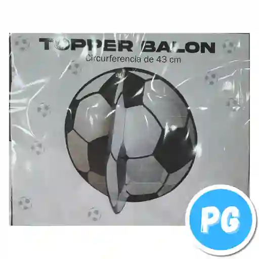 Balon Futbol Grande 43 Centimetros Colgante Topper Copa America 2024 Decoracion